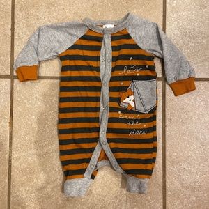 Fox baby onesie